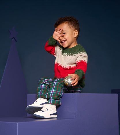 Baby Boys Holiday Combo Crew Neck Sweater