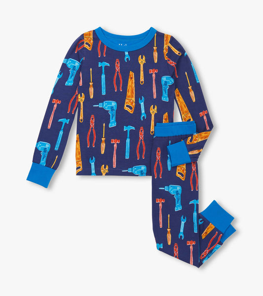 Boys Lots of Tools Bamboo Pajama Set