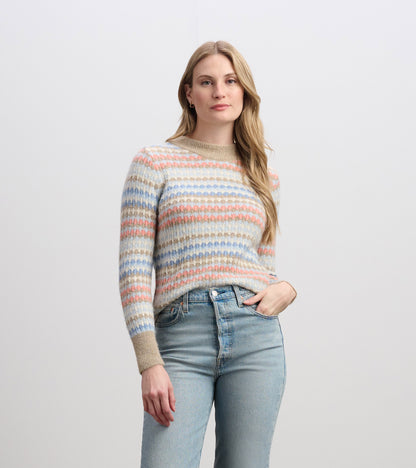 Everywhere Sweater - Bubble Stripes
