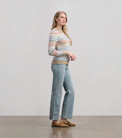 Everywhere Sweater - Bubble Stripes