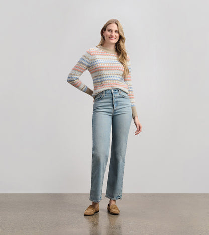 Everywhere Sweater - Bubble Stripes