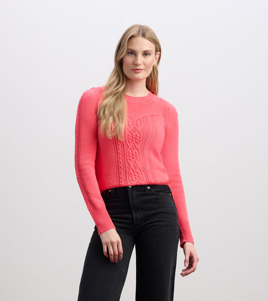 Phoebe Sweater - Neon Melon