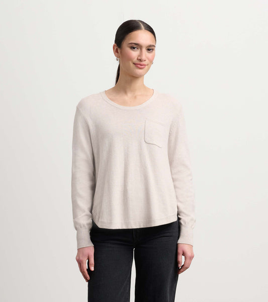 Jessie Sweater - Oatmeal Melange