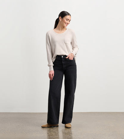 Jessie Sweater - Oatmeal Melange