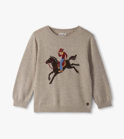 Baby & Toddler Boys Ranch Crew Neck Sweater