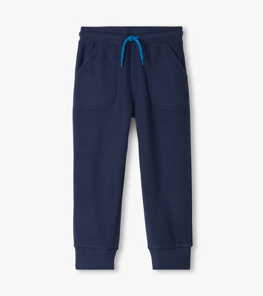 Boys Patriot Blue Polar Fleece Joggers