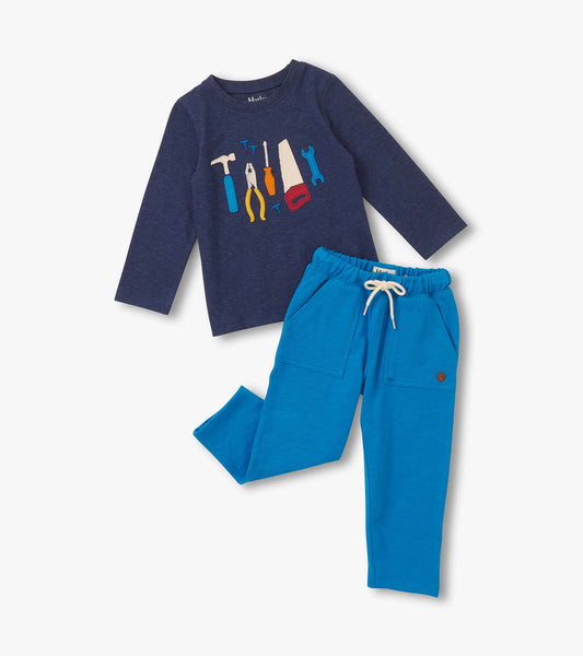 Baby & Toddler Boys Tools Lounge Set