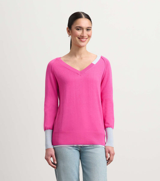 Cary Sweater - Pink Lagoon