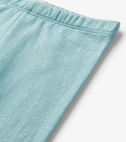 Baby & Toddler Girls Pastel Turquoise Hot Melt Cozy Leggings