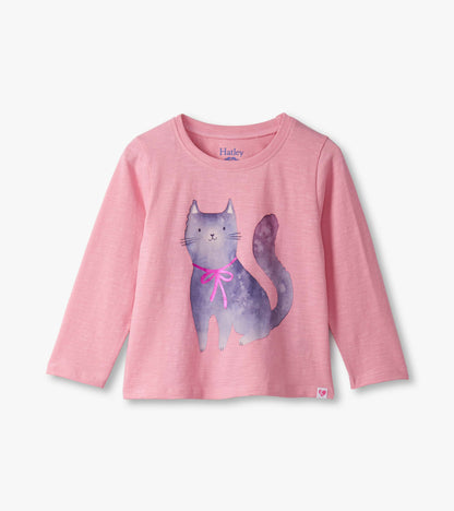 Baby & Toddler Girls Kitty Graphic T-Shirt and Legging Set