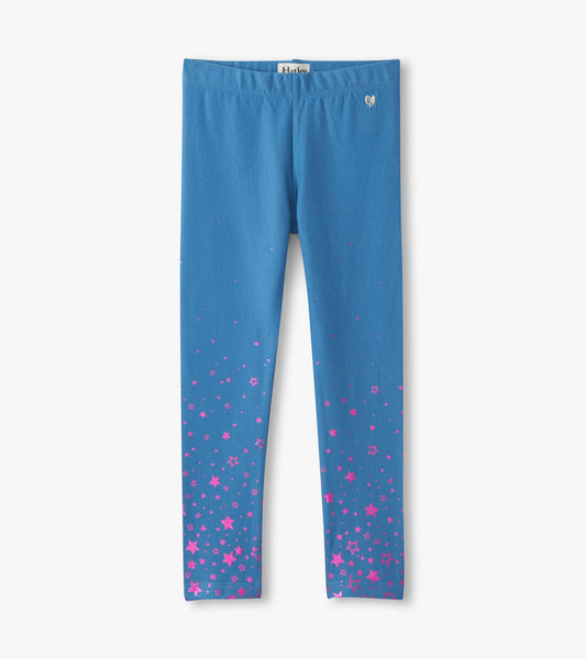 Girls Star Sapphire Cozy Leggings