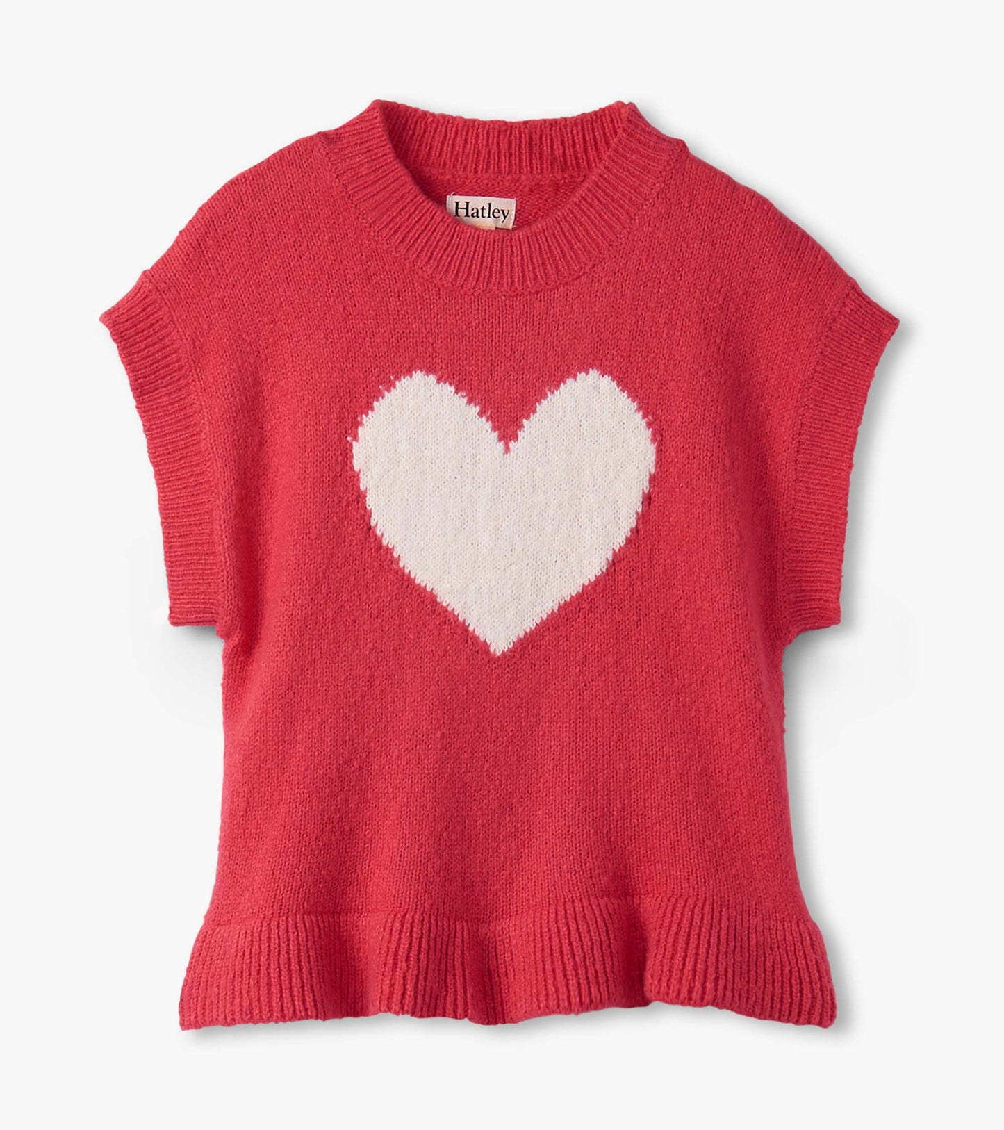 Girls Red Everywhere Sweater Vest