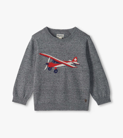 Baby & Toddler Boys Vintage Plane Crew Neck Sweater