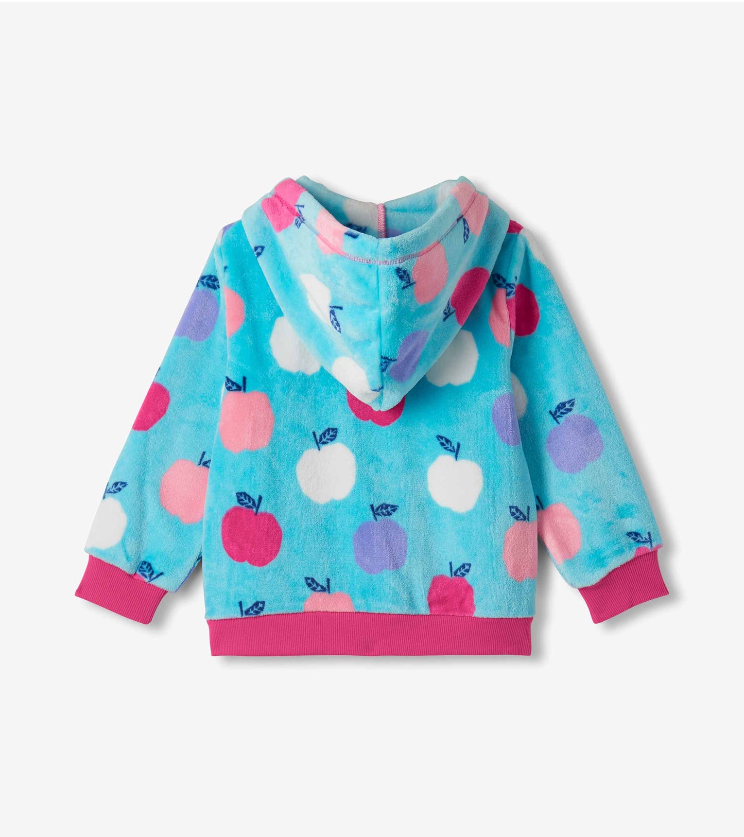 Girls Apple Orchard Fleece Zip-Up Hoodie