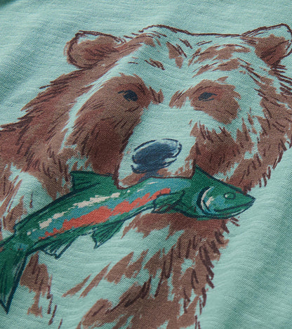 Baby & Toddler Boys Grizzly Bear Crew Neck T-Shirt