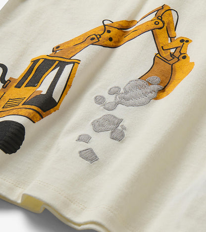 Baby & Toddler Boys Digger Raglan Sleeve T-Shirt