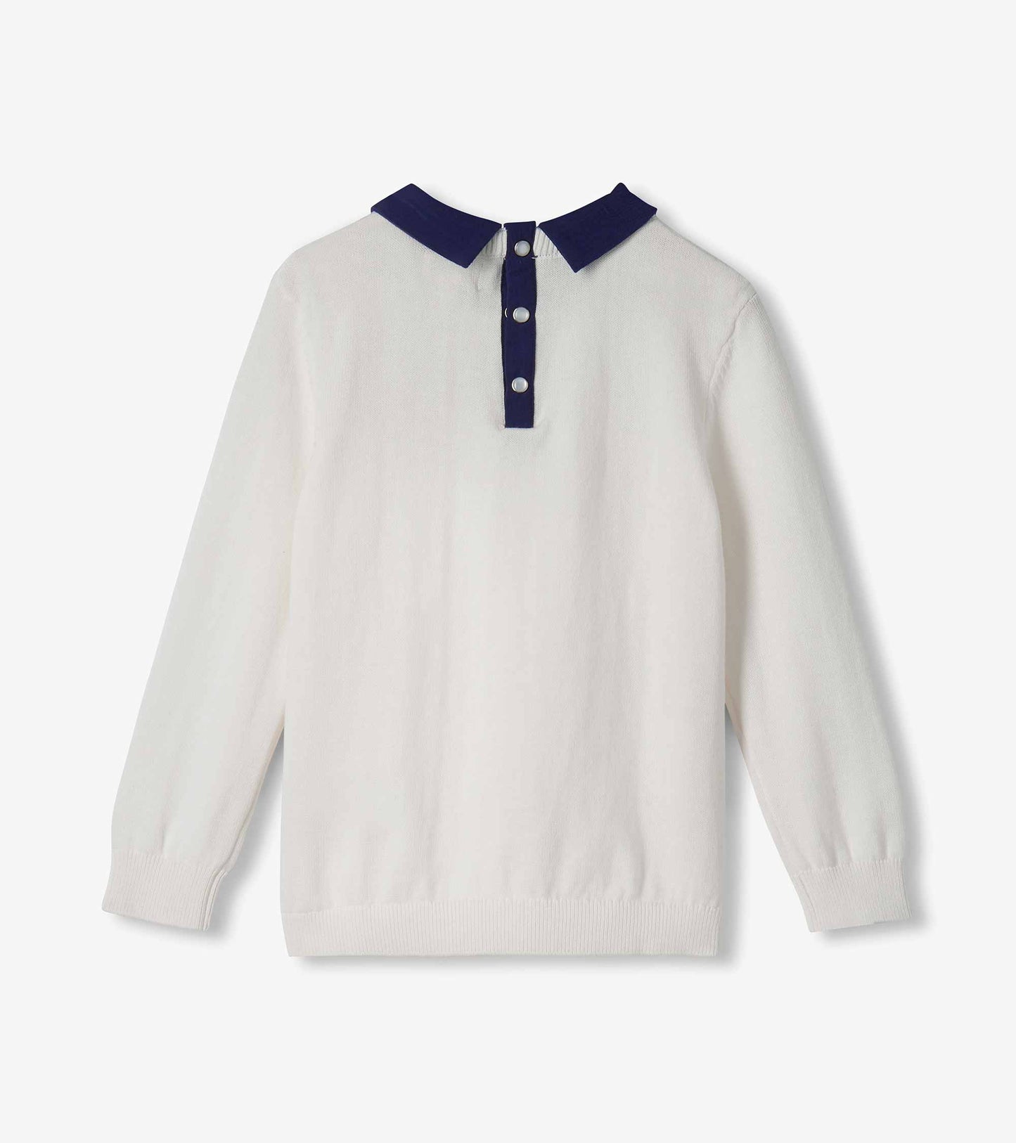 Girls Cami Lace Peter Pan Collar Sweater
