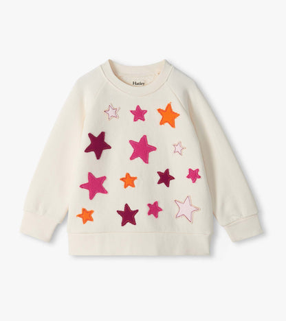 Girls Super Star Slouchy Pullover