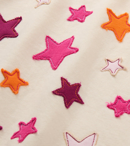 Girls Super Star Slouchy Pullover
