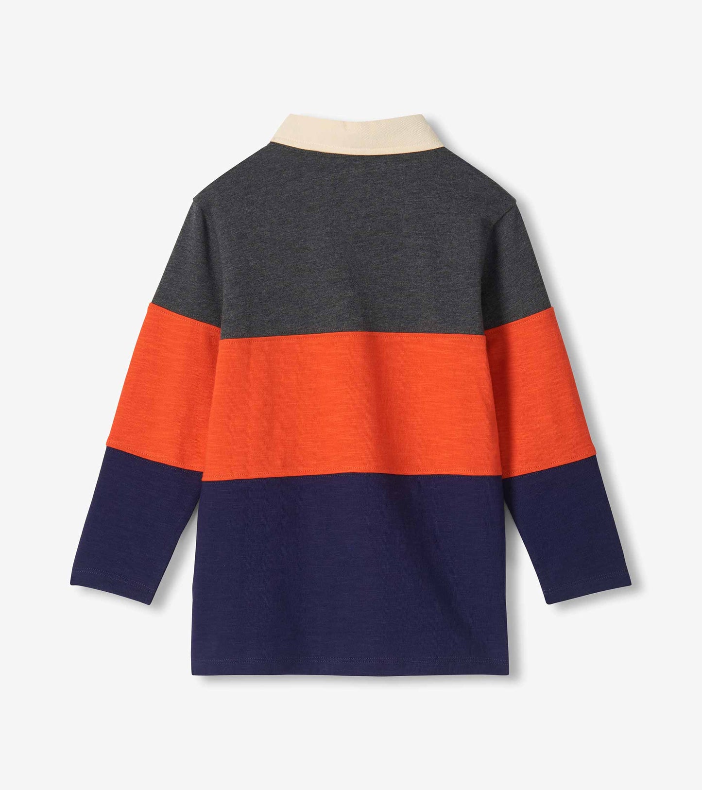 Boys Blue Colourblock Polo Shirt