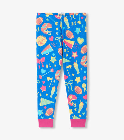 Girls Cheer Squad Cotton Pajama Set
