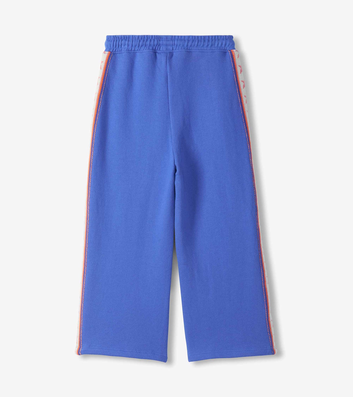 Girls Dazzling Blue Wide Leg Track Pants