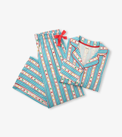 Women's Holiday Decorations Two Piece Pajama Set