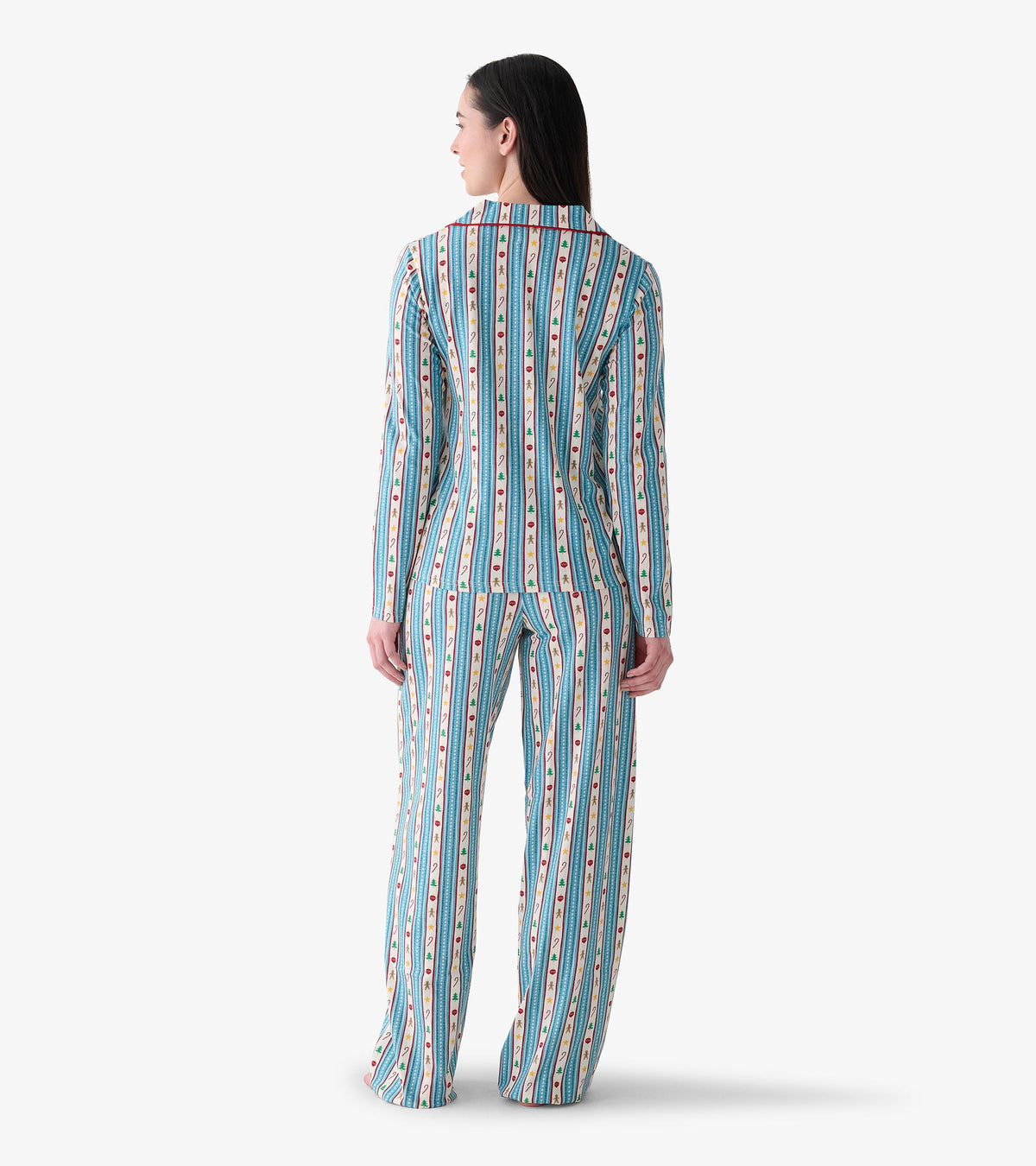 Women's Holiday Decorations Two Piece Pajama Set
