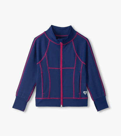 Girls Estate Blue Active Jacket