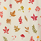 Women's Painted Fall Foliage Cotton Pajama Set