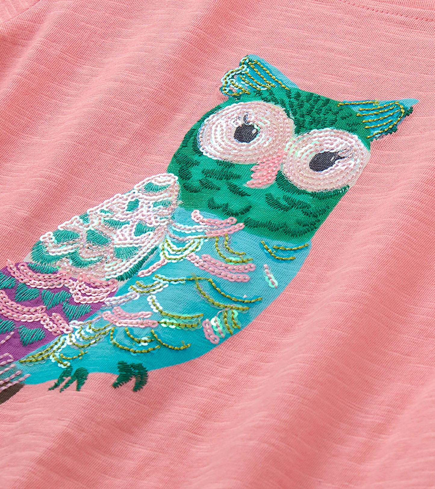Girls Majestic Owl Graphic T-Shirt