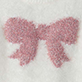 View Baby & Toddler Girls Gardenia Pink Bow Furry Sweater pink fuzzy bow on white background