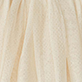 View Baby & Toddler Girls Gardenia Puffy Tutu Skirt cream tulle with subtle vertical shimmer stripes