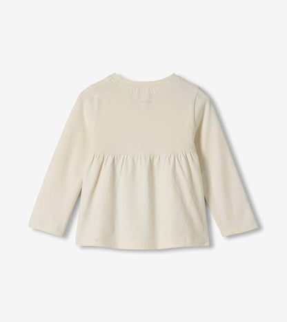 Baby & Toddler Girls Gardenia Gathered Back T-Shirt