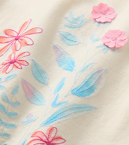 Baby & Toddler Girls Gardenia Gathered Back T-Shirt