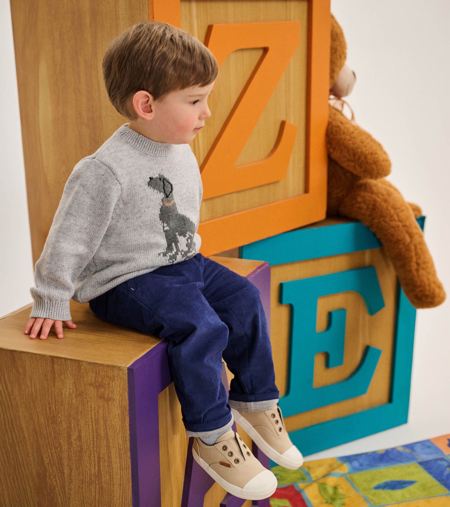 Baby & Toddler Boys Labrador Crew Neck Sweater