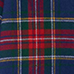 View Baby & Toddler Boys Plaid Holiday Button Down Shirt red, green, and yellow plaid pattern on dark blue fabric