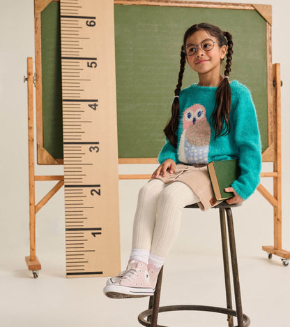 Girls Owl Everywhere Sweater