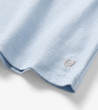 Baby & Toddler Girls Blue Hot Melt Basic T-Shirt
