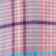 View Baby & Toddler Girls Mauve Plaid Pinafore Dress Mauve, pink, and blue plaid fabric swatch