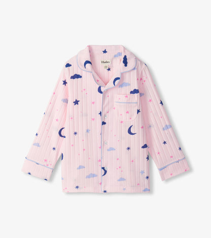 Girls Night Sky Relaxed Fit Pajama Set