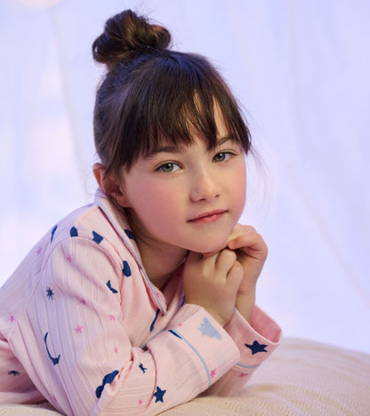 Girls Night Sky Relaxed Fit Pajama Set