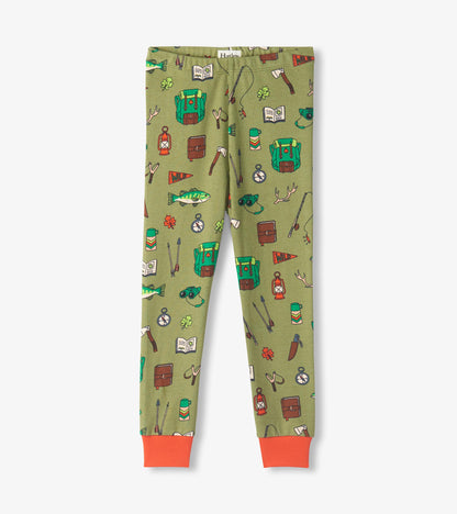 Boys Outdoor Explorer Cotton Pajama Set