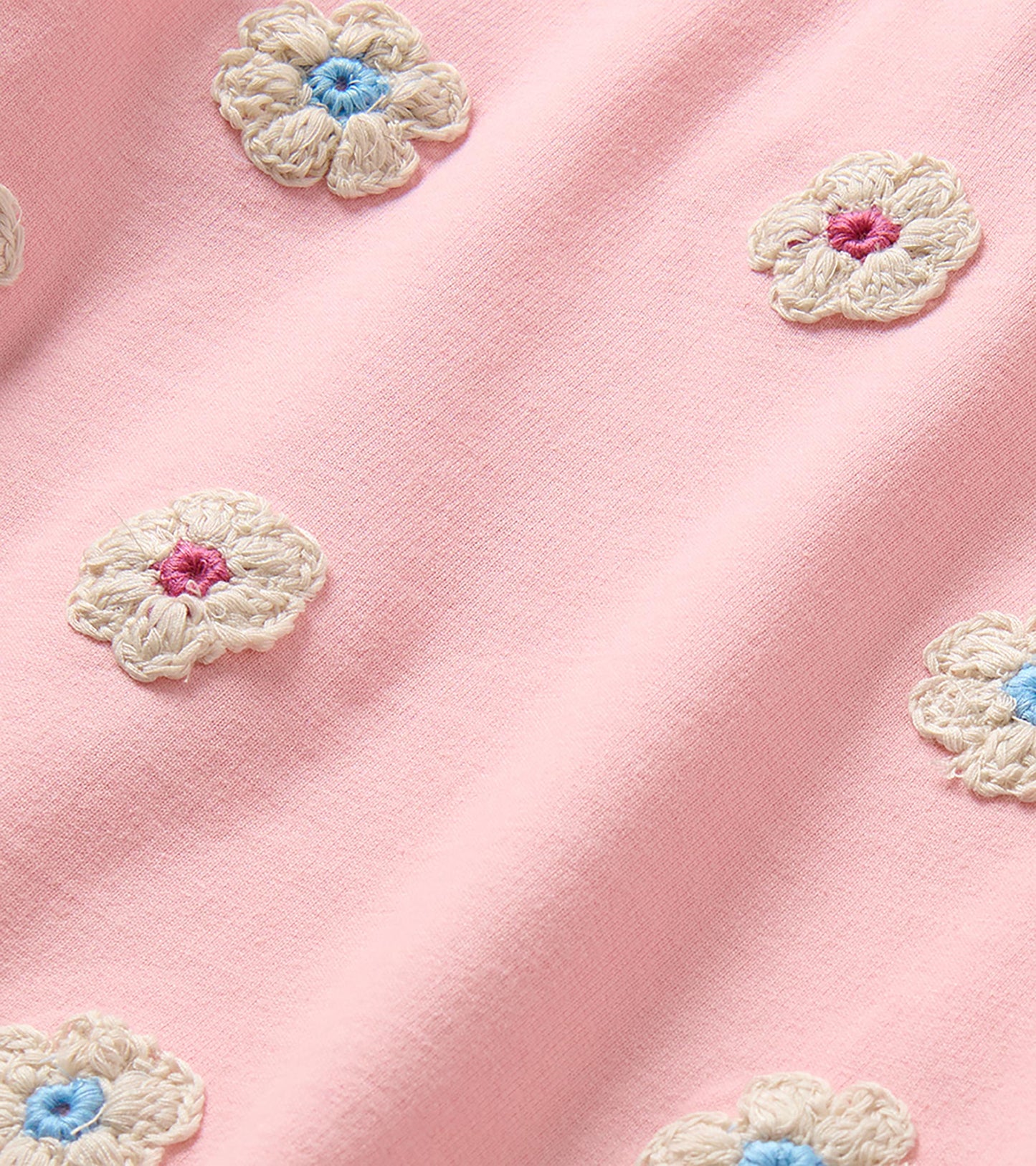 Baby & Toddler Girls Pink Flowers Teddy Bear Dress