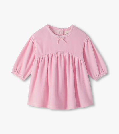 Baby & Toddler Girls Orchid Pink Velour Dress