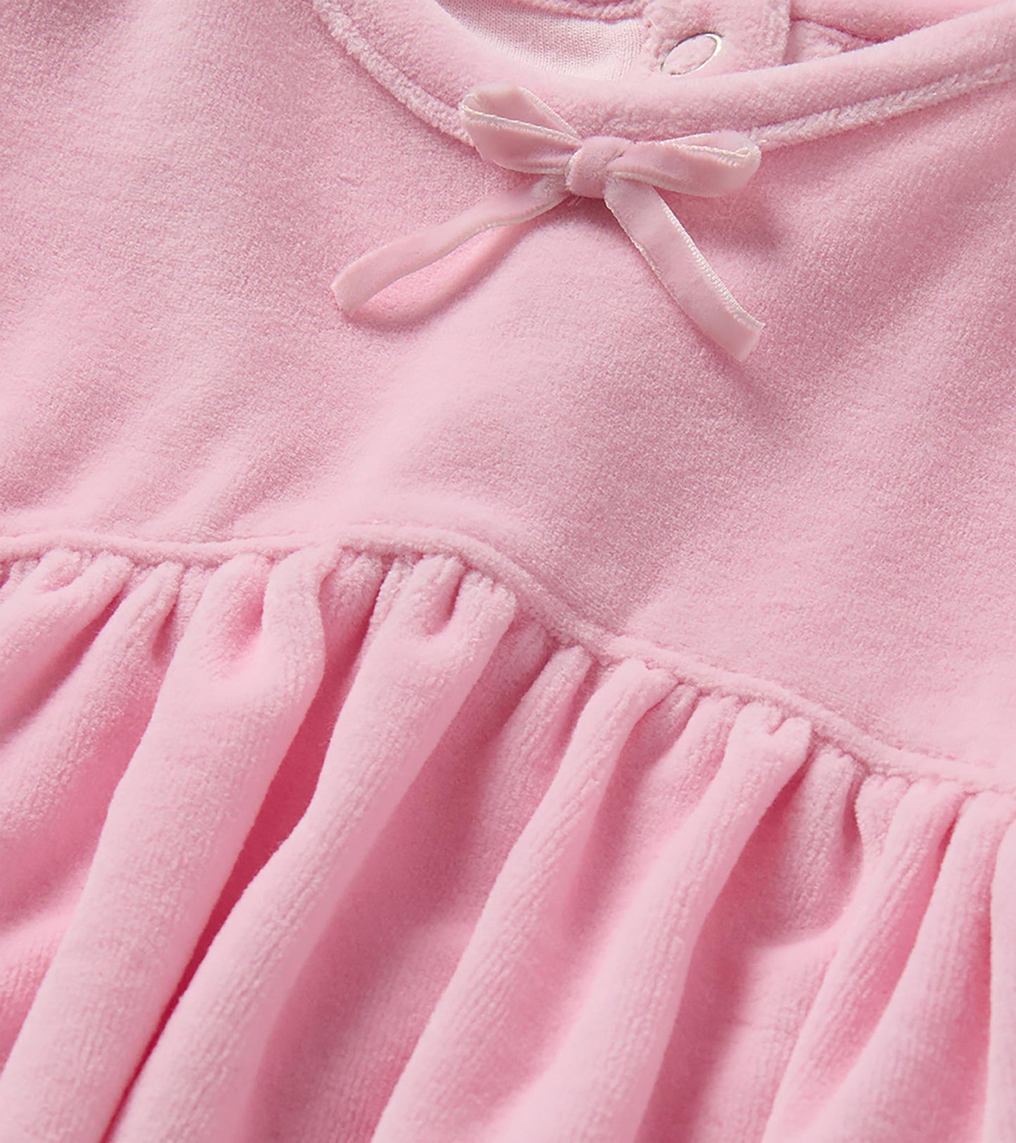 Baby & Toddler Girls Orchid Pink Velour Dress