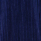 View Girls Navy Pleated Velour Relaxed Pants dark navy velour swatch with fine vertical pleated stripes