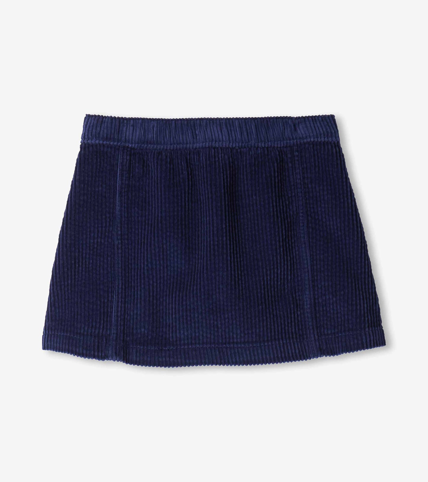 Girls Patriot Blue A-Line Corduroy Skirt