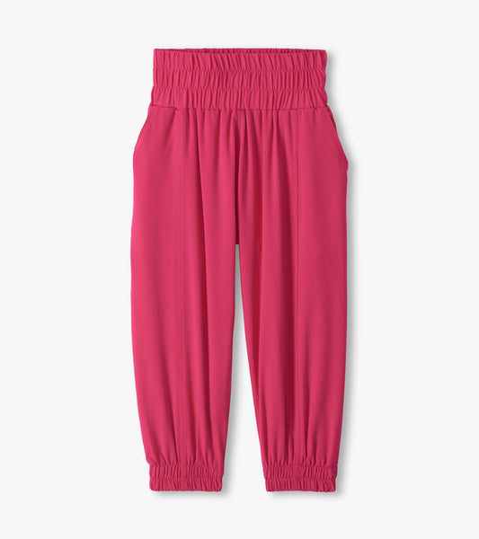 Girls Pink Yarrow Mesh Lined Pants