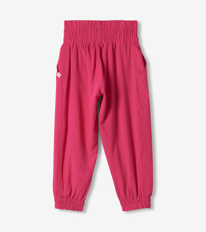 Girls Pink Yarrow Mesh Lined Pants
